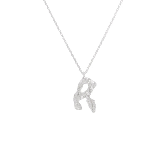 LOVENESS LEE - R Alphabet Argenti Necklace