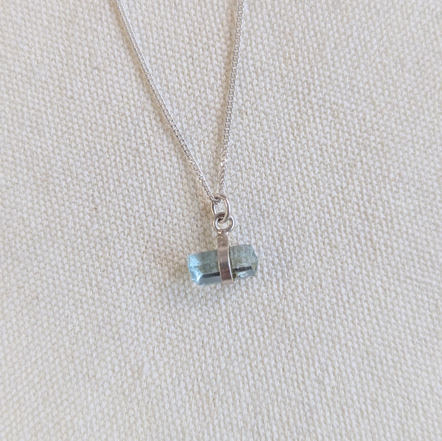 ANNE MORGAN - Tiny tourmaline charm necklace