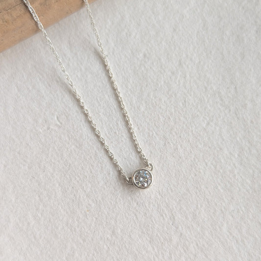 ANNE MORGAN - Lab Grown Diamond set in Silver