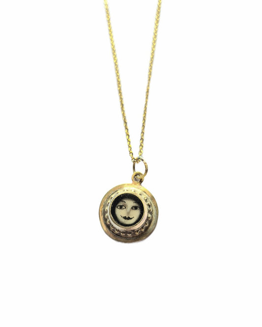 RACHEL LARKINS - Tiny face bobble pendant