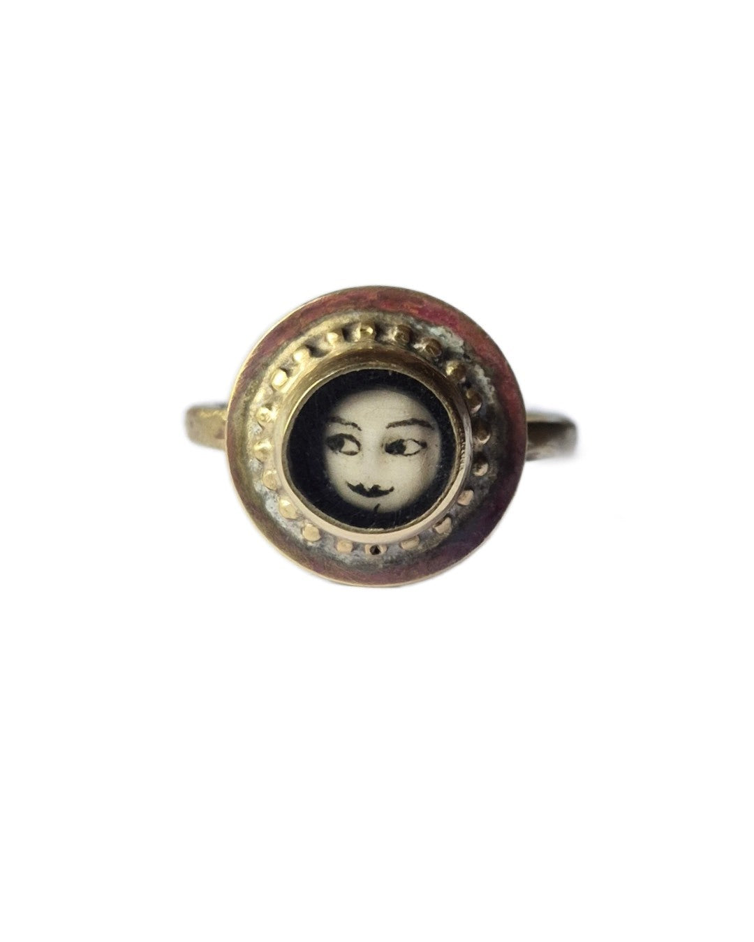 RACHEL LARKINS - Tiny face bobble ring