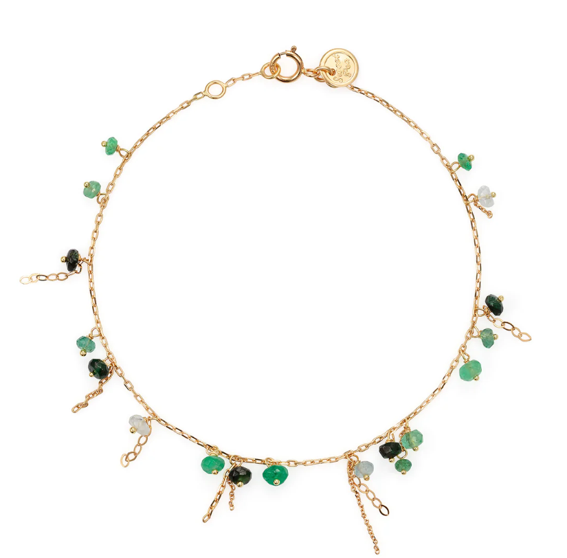 SWEET PEA Fine Jewellery - Pogo Punk Emerald Bracelet