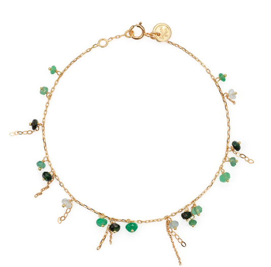 SWEET PEA Fine Jewellery - Pogo Punk Emerald Bracelet