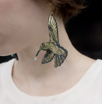 ROSITA BONITA - Humming Bird Earrings