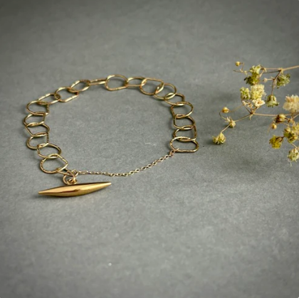 BEA JARENO - Afiok Bracelet, 24ct Gold Vermeil