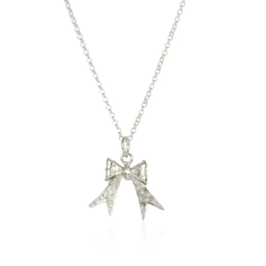 MOMOCREATURA - Dotty bow necklace
