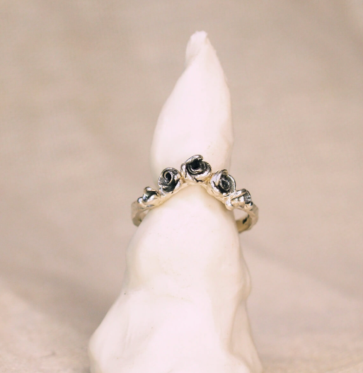 SLAB - Coroza Rose Arch Ring, Sterling Silver