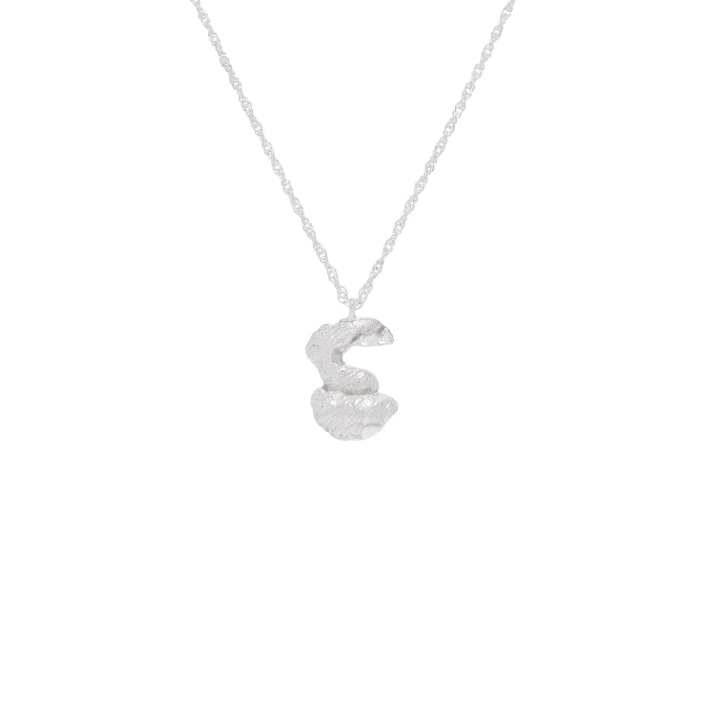 LOVENESS LEE - E Alphabet Argenti Necklace