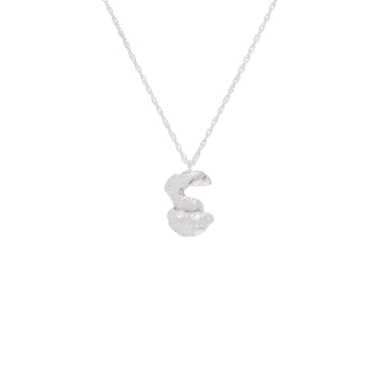 LOVENESS LEE - E Alphabet Argenti Necklace