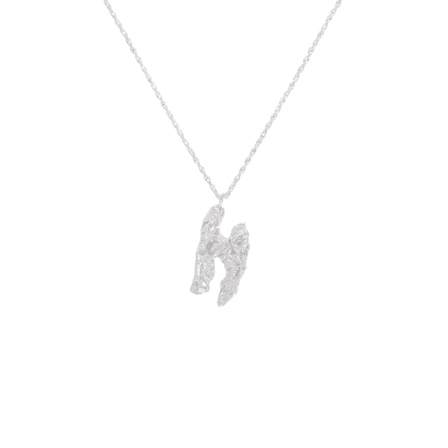 LOVENESS LEE - H Alphabet Argenti Necklace