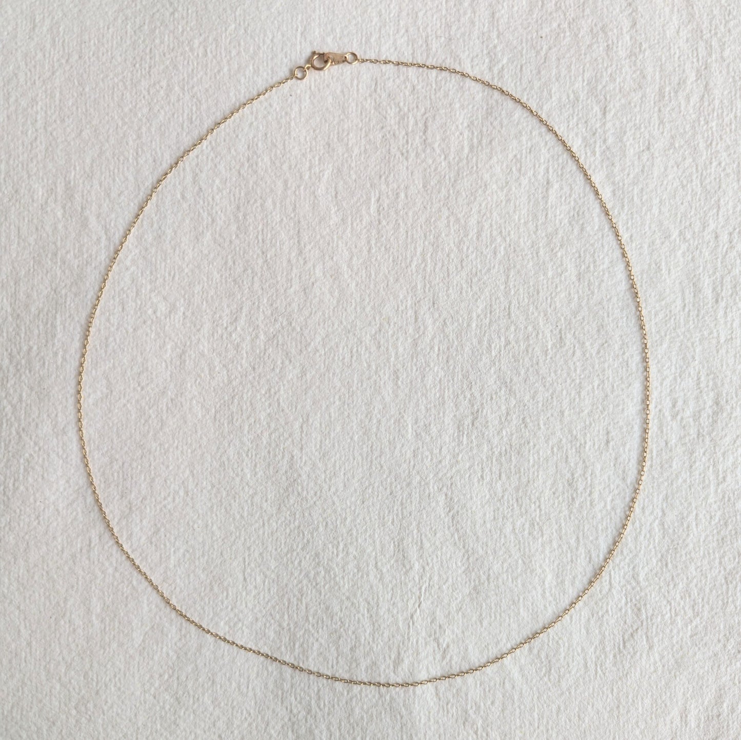 PRELOVED - 20" Trace Chain 9ct Yellow Gold