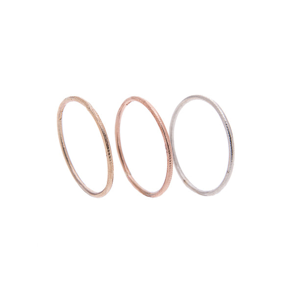  Moondust 9ct Rose gold ring