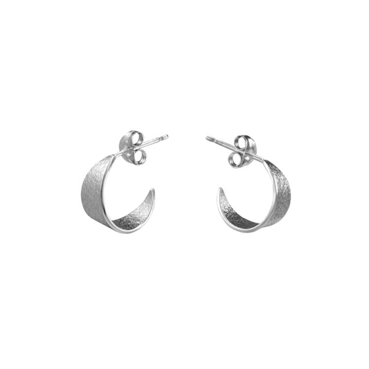 CARA TONKIN - Icarus Small hoop earrings  - Silver