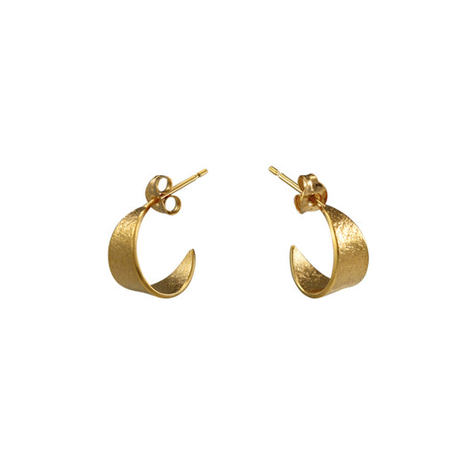 CARA TONKIN - Icarus Small Hoop Earrings - Gold vermeil