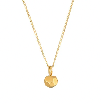 ELIN HORGAN - Metroite necklace, gold plated