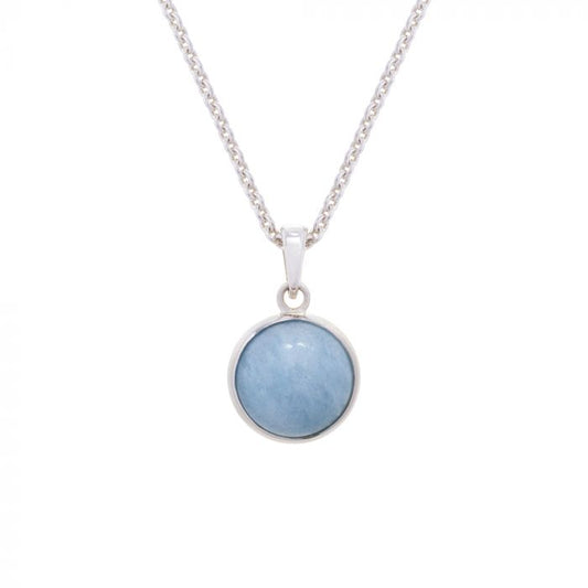 SIMON HARRISON JEWELLERY- Zodiac Celtic Alder Pendant Aquamarine