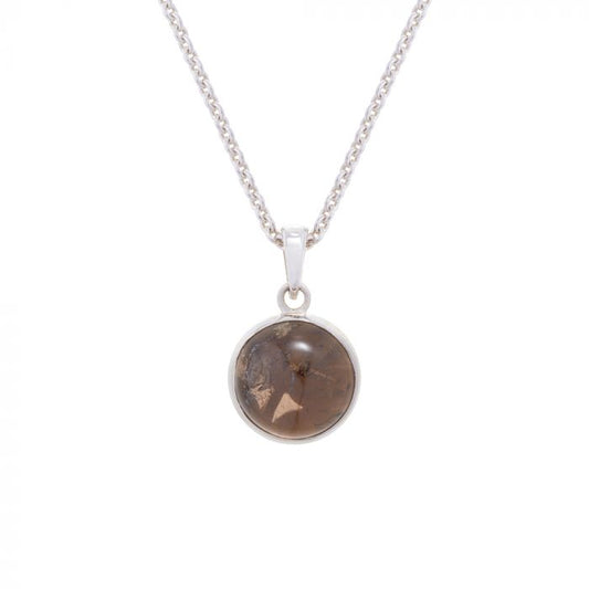 SIMON HARRISON JEWELLERY- Zodiac Celtic Elder Pendant Smoked Topaz