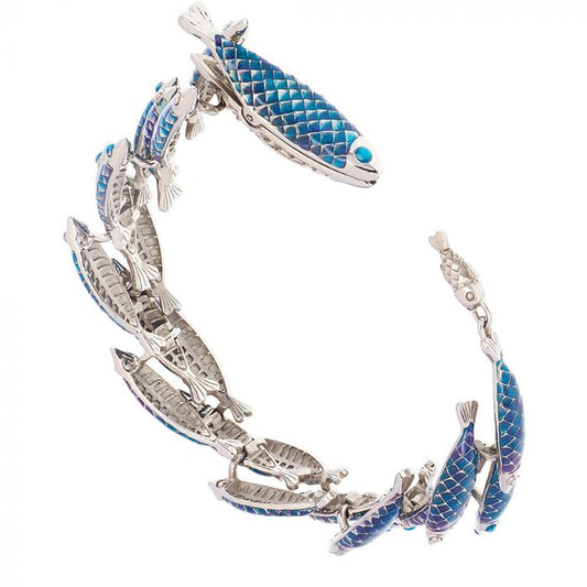 SIMON HARRISON JEWELLERY Electra Bracelet Blue