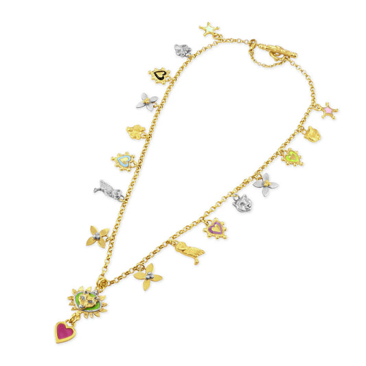 SOPHIE HARLEY - Limited Edition Fiesta Mega Charm Necklace