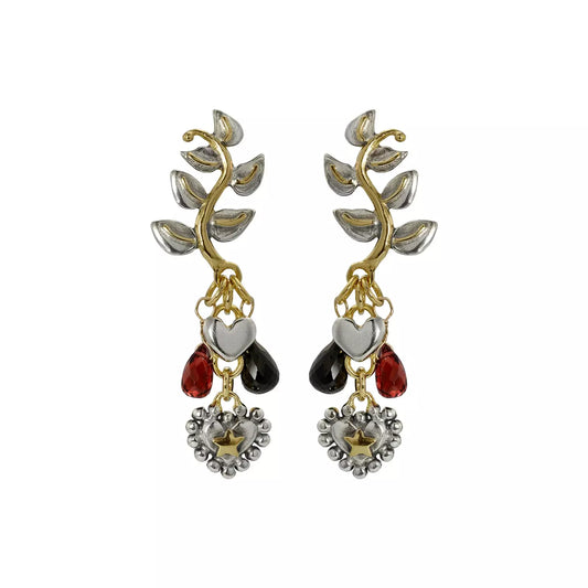 SOPHIE HARLEY - Bond Leaf Earrings