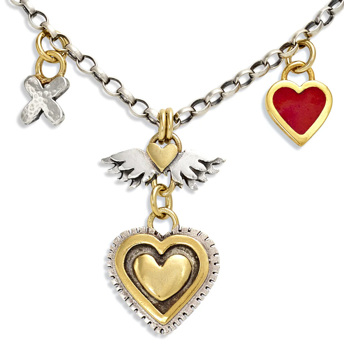 SOPHIE HARLEY - Vintage Heart Necklace