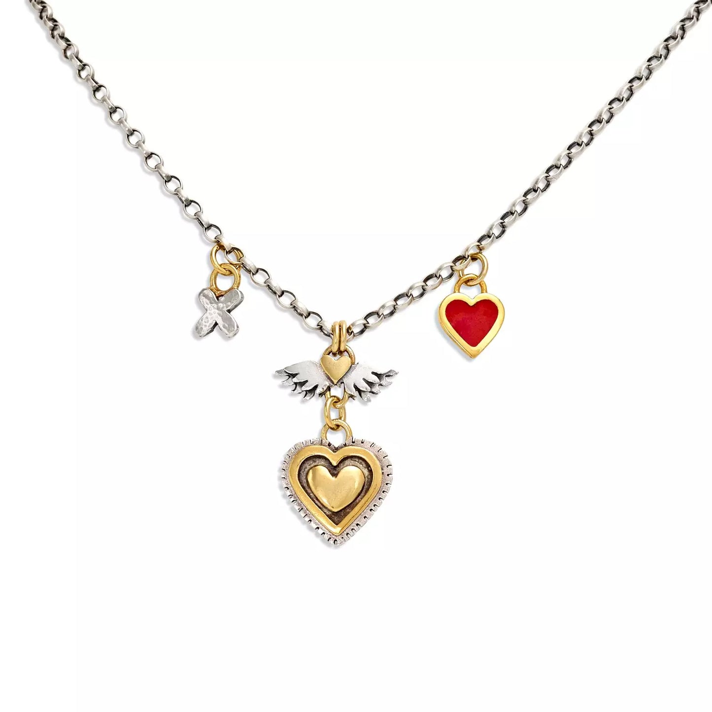 SOPHIE HARLEY - Vintage Heart Necklace