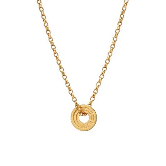 ELIN HORGAN - Artemis Circle Necklace, Gold