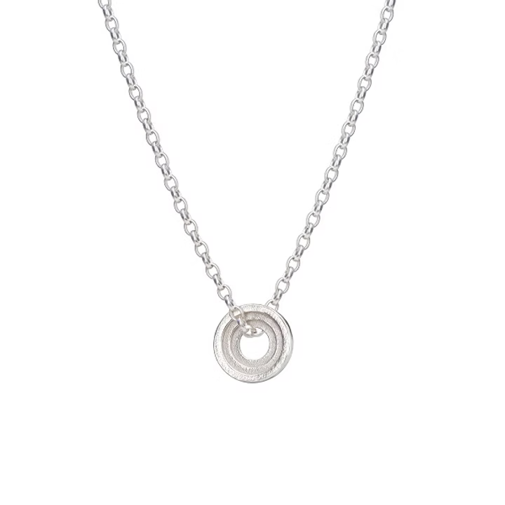 ELIN HORGAN - Artemis Circle Necklace, Silver