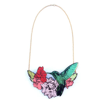 ROSITA BONITA Orchard Hummingbird Necklace - single