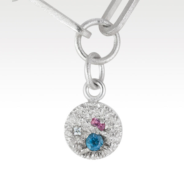 SCOTT MILLAR - Sussex Necklace with Topaz, Tourmaline & Sapphire in Silver